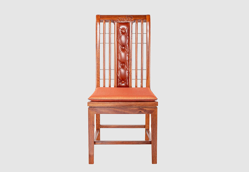 莱芜芙蓉榭中式实木餐椅效果图