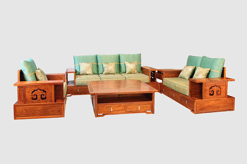 莱芜中式实木沙发简直太美了